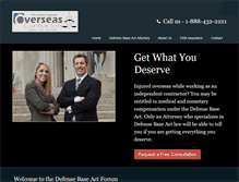 Tablet Screenshot of overseas-contractors.com